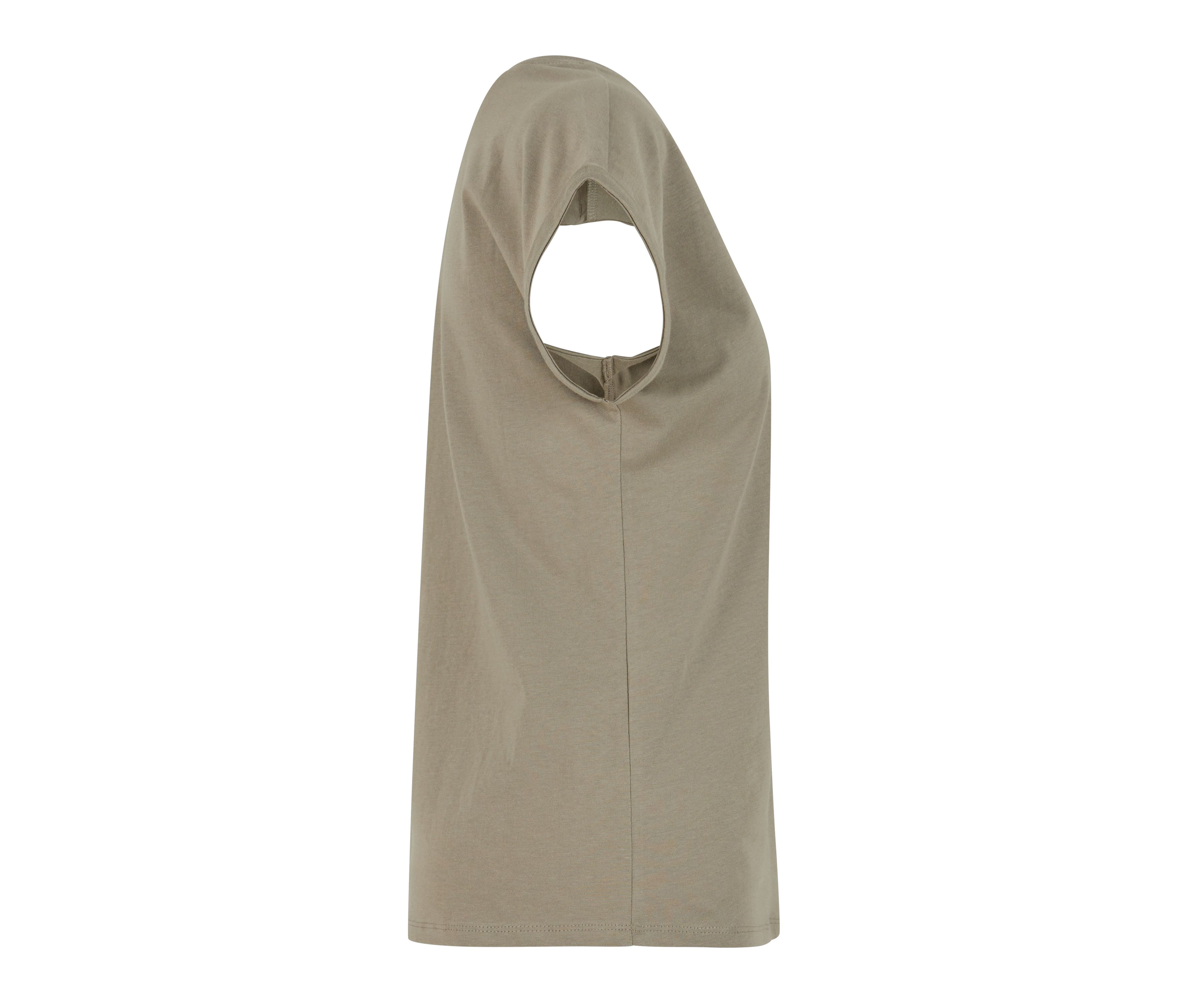 LADIES REGULAR EXTENDED SHOULDER TEE